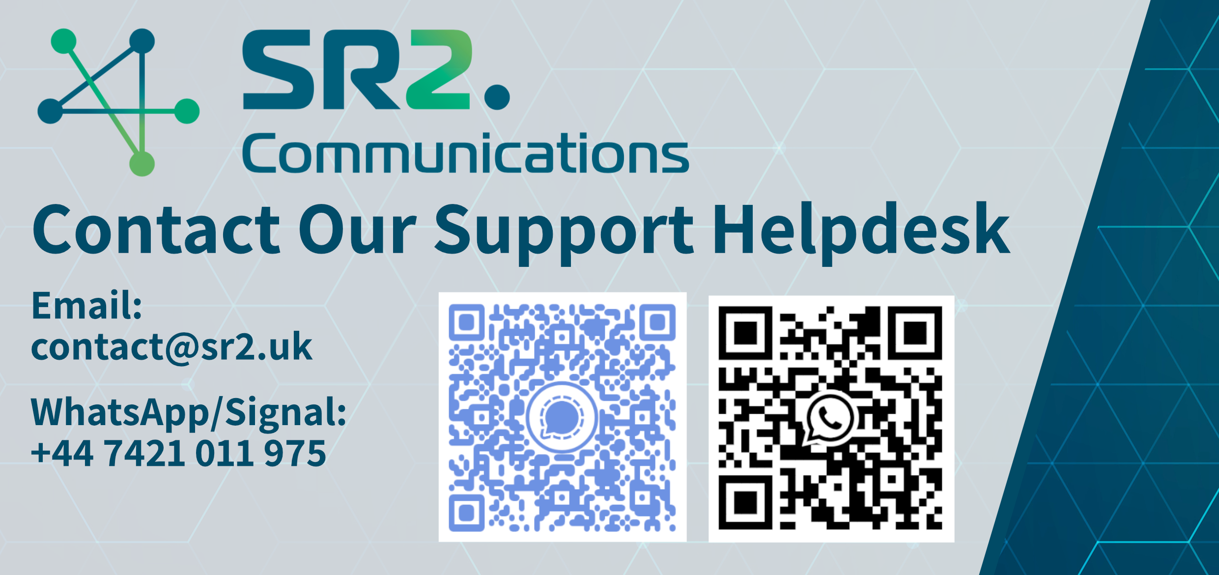 Contact us on WhatsApp or Signal with phone number +447421011975.